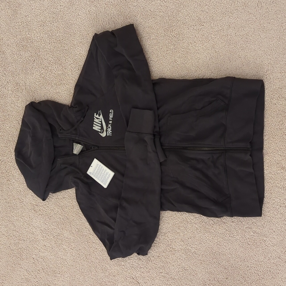 NIKE TRACK & FIELD WOMEN CASUAL FULL ZIP HOODIE SWEAT SWEATER